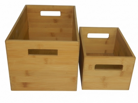 Bamboo storage bin Vietnam